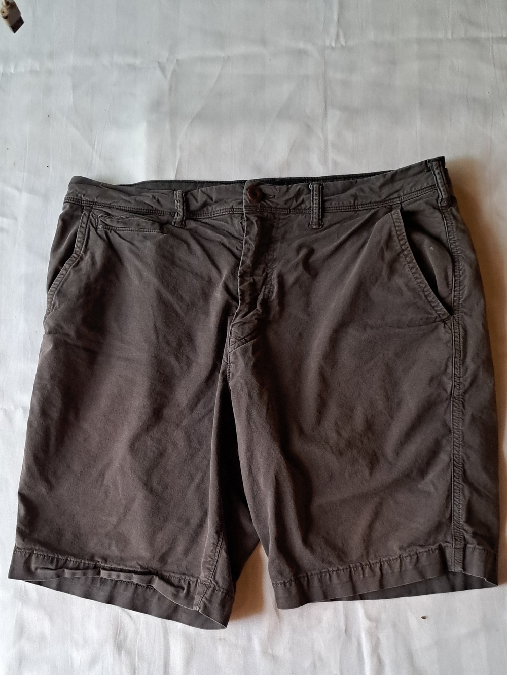American Eagle Outfitters Men's Dark Brown Casual Shorts